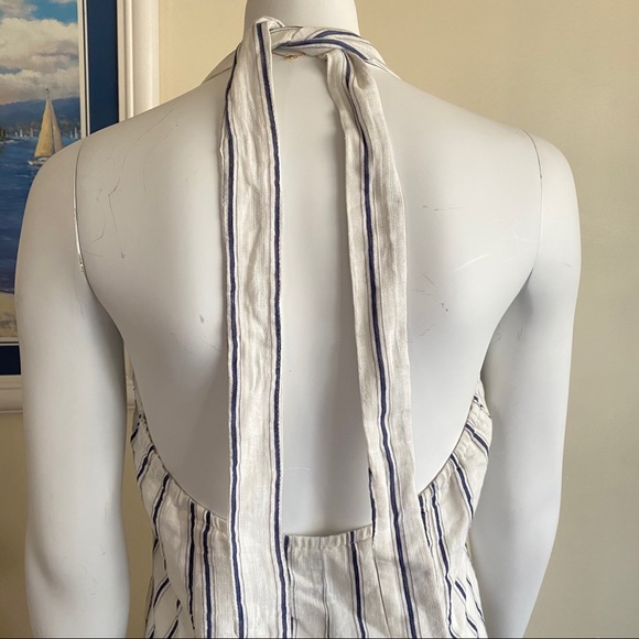 Halter Button Dress - Picture 5 of 6